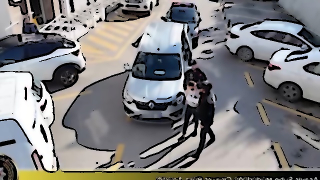 İzmir'de Cinayet Zanlısının Kaçış Anları Güvenlik Kamerasında
