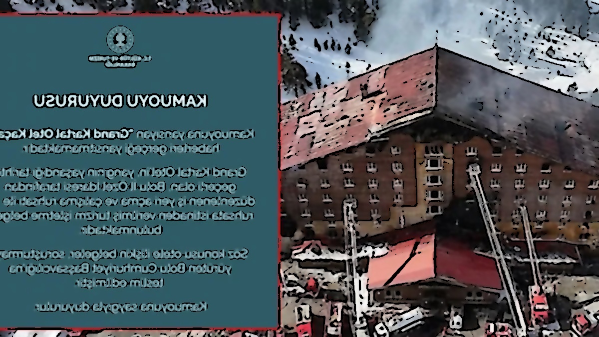 Bolu Kartakaya'daki Otel Faciası Hakkında Önemli Gelişmeler