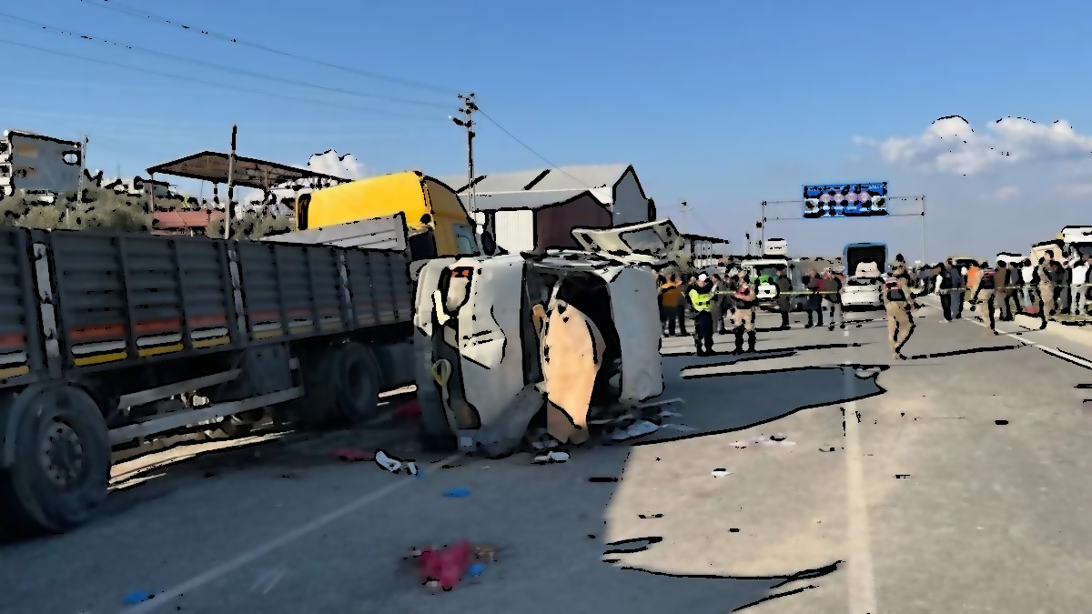 Hatay'da Yolcu Servisi Tıra Çarptı: 6 Ölü, 8 Yaralı